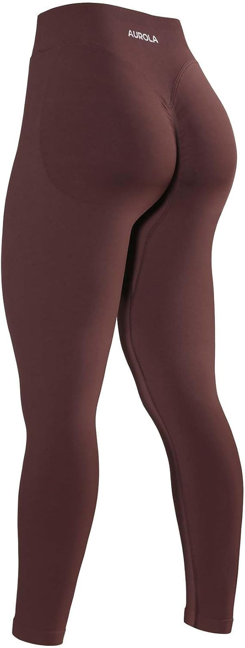 Influence Women's Seamless Compression Leggings with Tummy Control - Mid Rise Yoga Pants