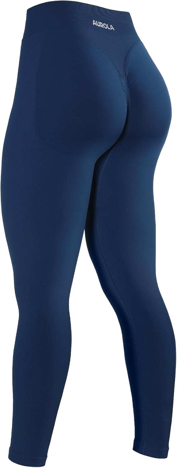 Women's Influence Seamless Compression Leggings with Tummy Control - Mid Rise Yoga Pants