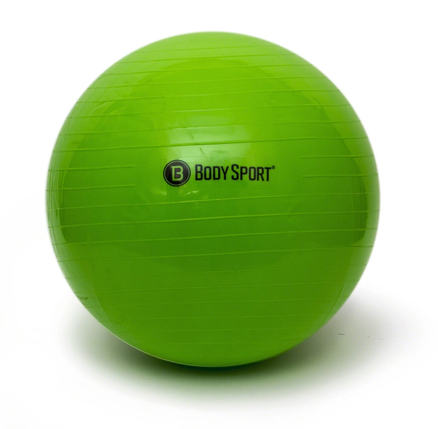 Professional Green Fitness Ball (55 cm) with Pump and Exercise Guide Included