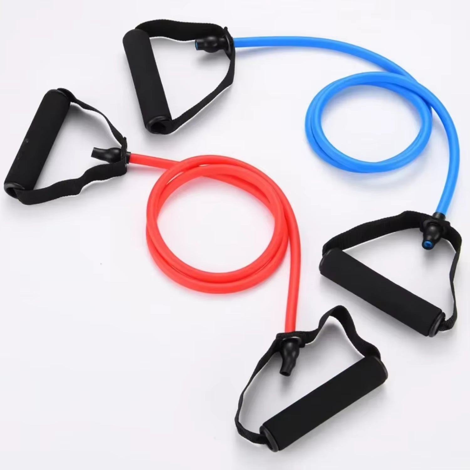 Professional Resistance Band with Handles for Yoga and Strength Training Workouts