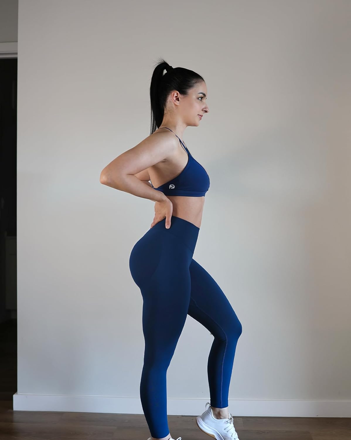 Women's Influence Seamless Compression Leggings with Tummy Control - Mid Rise Yoga Pants