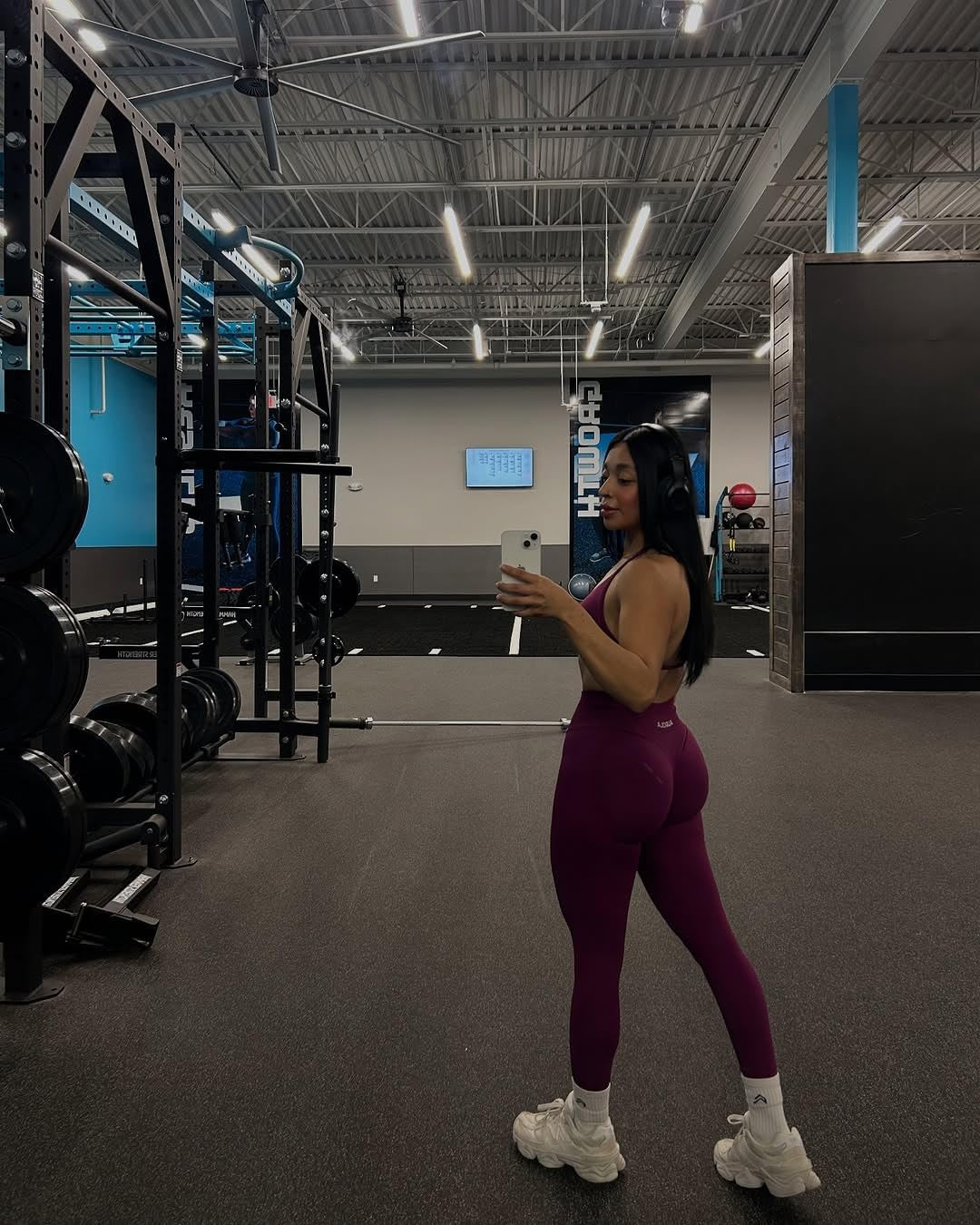 Women's Seamless Compression Tummy Control Mid Rise Yoga Leggings