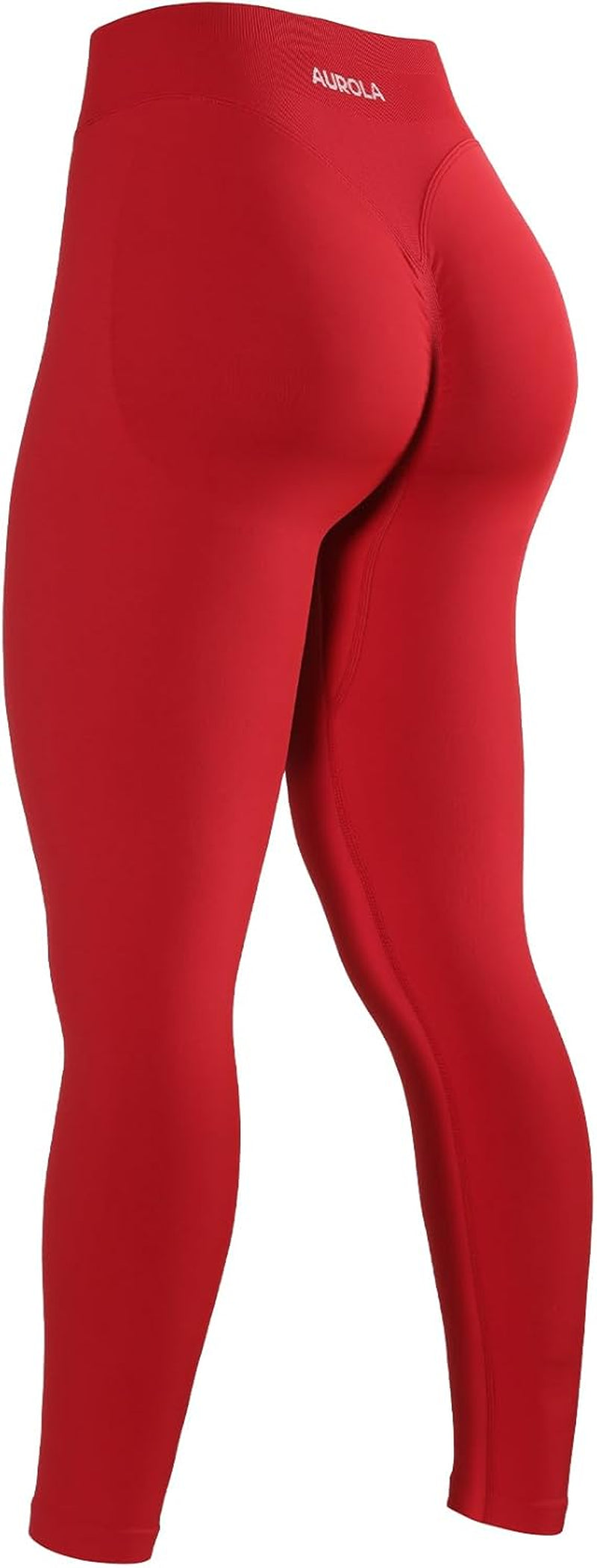 Influence Women's Seamless Compression Mid Rise Yoga Leggings with Tummy Control